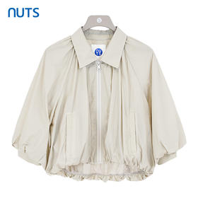 NUTS商场同款夏季时尚简约设计感宽松百搭短外套422041107