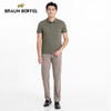 BRAUN BUFFEL/布兰施男士轻奢商务休闲翻领短袖polo衫舒适百搭T恤 商品缩略图4
