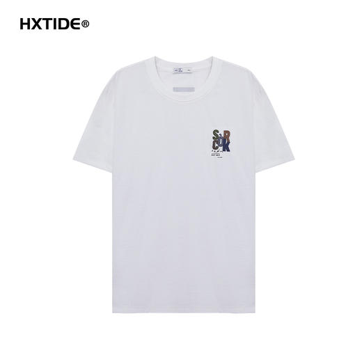 【新品上新】HX 夏季圆领短袖T恤S102522078101/02 商品图0
