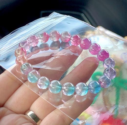 9mm单圈西瓜碧玺手串 商品图6