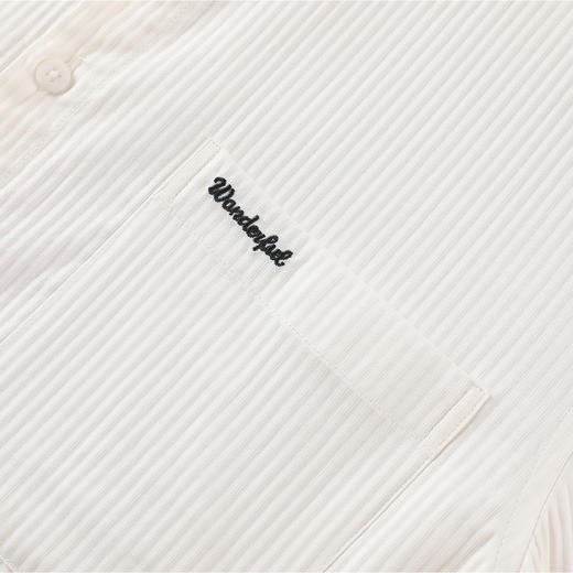 gxgjeans男装男式短袖衬衫25夏季经典通勤休闲百搭日常亲肤透气简约上衣男K&C 商品图3