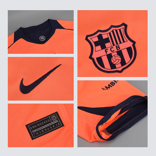 小李子NIKE耐克25-26赛季巴萨球迷版二客第三球衣成人HM3201-855 商品图3