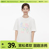 「棉的美学」日常通行圆领短袖T恤小众多巴胺蝴蝶结印花百搭上衣 商品缩略图0