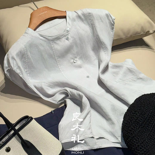 【预售7天】良木礼莱赛尔无袖衫（9397） 商品图4