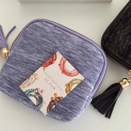 GIFUN 首饰收纳包 多个独立隔层设计 出行方便收纳 7色可选 商品图6