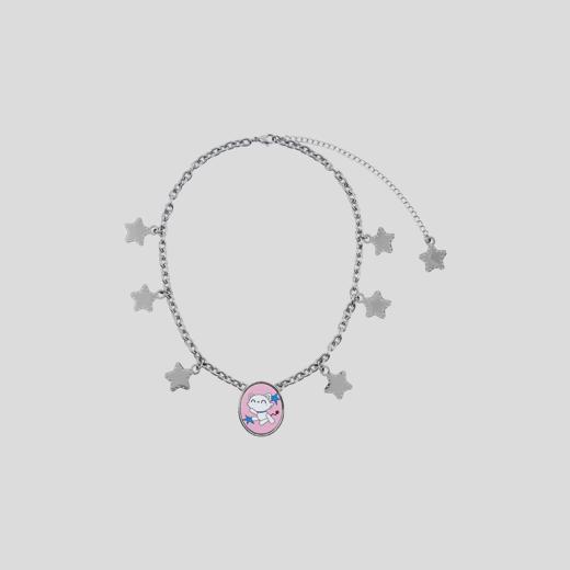 GOODBAI GOODEES 可爱机器小猫异形金属挂坠项链 商品图1