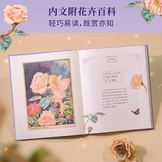 遇见花仙子（艺术与科学的完美结合：梦幻般绝美的收藏级插画搭配有趣有料的植物知识，兼具观赏性与科普性。） 商品图4