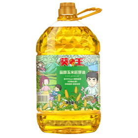 【中国农垦】葵王 甾醇玉米胚芽油5L 家庭桶装食用植物油