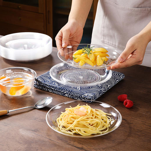 【批发】美丽雅晶透圆盘大号8只入 商品图6