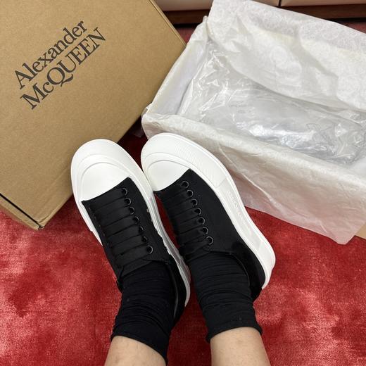 2024mcq麦昆平布鞋春夏新款原版进口牛仔布 商品图6