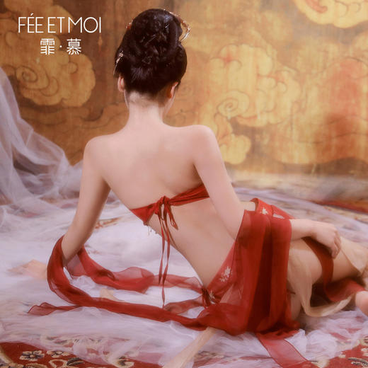 【情趣内衣】霏慕 敦煌神女性感抹胸套装3942 商品图6