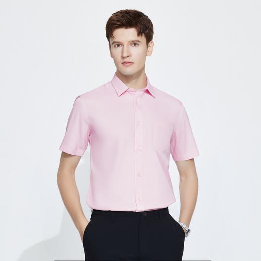 【60棉】罗蒙男式短袖衬衫百搭舒适柔软透气休闲短衬男 商品图5