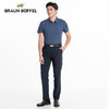 BRAUN BUFFEL/布兰施男士商务休闲短袖POLO衫舒适百搭翻领上衣T恤 商品缩略图4