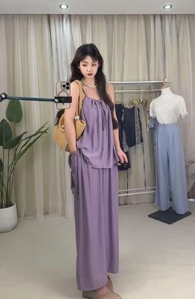 【限八一促】【套装】9009吊带衫➕阔腿裤两件套-喜出