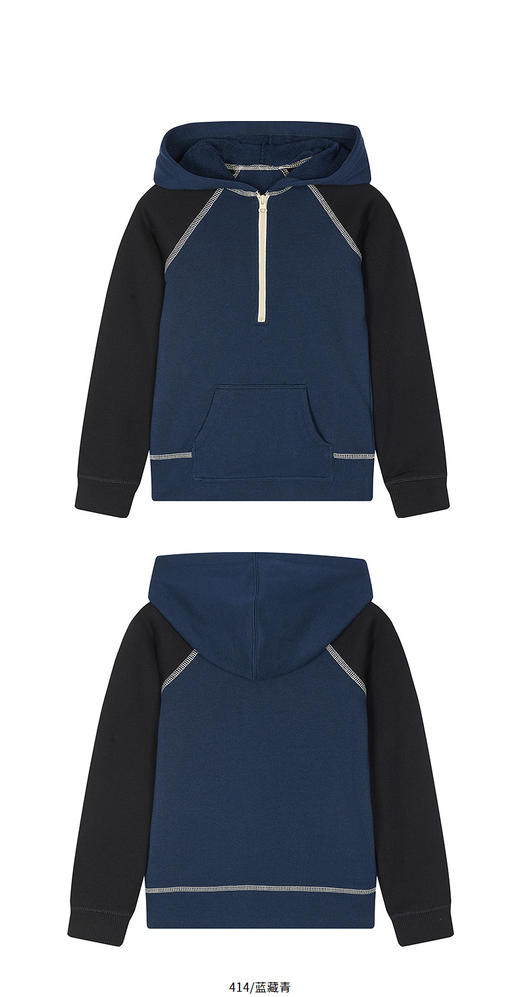 jnby  25年秋款  连帽套头卫衣  1P7412880 商品图12