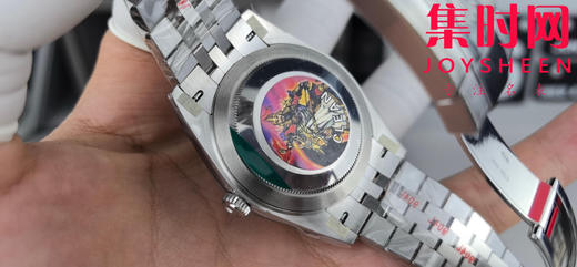 C厂劳力士日志型41mm 灰盘钻面 3235机 五珠链 904L钢 男士腕表 商品图4