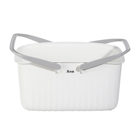 【批发】美丽雅海浪纹收纳篮 1个 商品图0