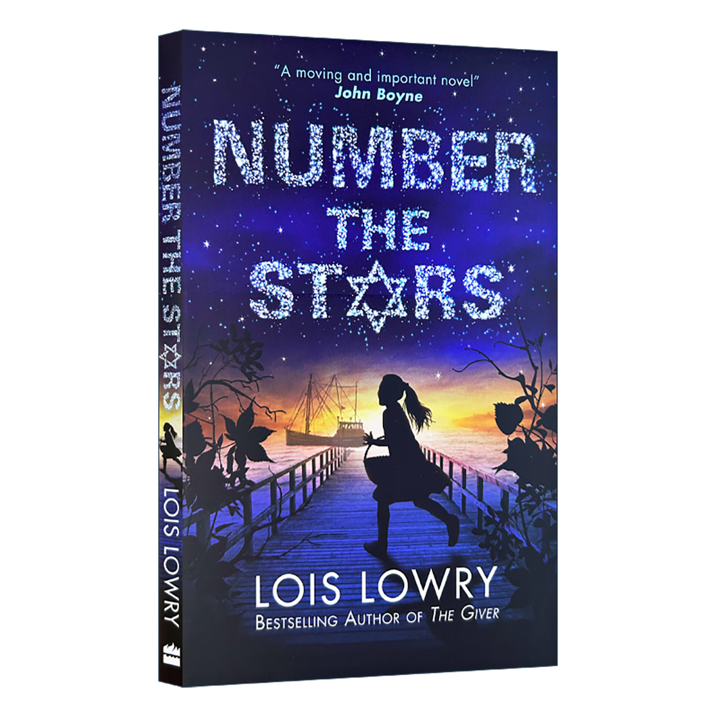 数星星 英文原版 Number the Stars 纽伯瑞儿童文学小说 英文版爱与勇气 青少年课外读物 正版进口书籍儿童读物英语原版傻狗温迪克