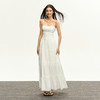 Ariseism美式复古白色吊带连衣裙女2025夏季新款裙子修身显瘦长裙 商品缩略图1
