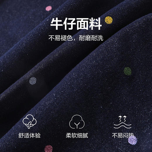 笛莎Deesha 童装女童裙子2025秋新款女童牛仔背心裙 商品图3