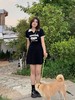八一，一折钜惠XC7798，2025夏季新款简约甜美淑女减龄宽松型休闲T恤中长款连衣裙B3-2 商品缩略图2
