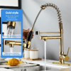 5668 多功能弹簧厨房 金色 商品缩略图0