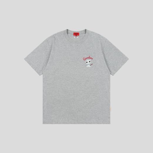 GOODBAI GOODEES 机器小猫logo做旧图案印花oversize短袖T恤 商品图3