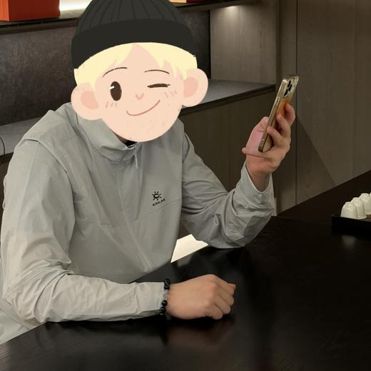 26款春夏款，最后360件！！原厂出品 !!KAILAS凯乐石风衣立领防泼水透气户外运动徒步登山外套男款 商品图3