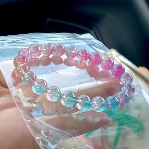 9mm单圈西瓜碧玺手串 商品图0