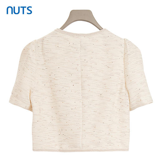 NUTS商场同款夏季小香风气质时尚直筒短外套422041045 商品图1