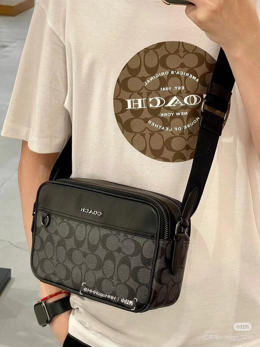 D071535实用度超高！背部开放式口袋相机包单肩斜挎包 商品图0