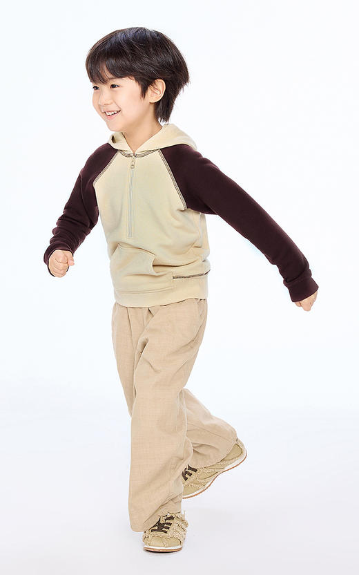 jnby  25年秋款  连帽套头卫衣  1P7412880 商品图0