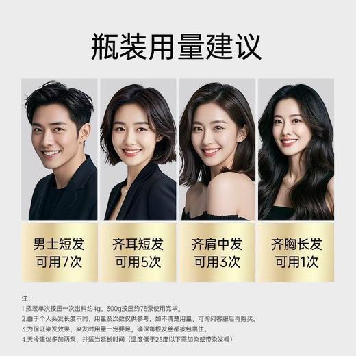 【让染发像洗头一样简单~】OKCS轻松染啫喱瓶装 盖白不沾头皮流行色 自己在家染 中老年染发剂-QA 商品图2