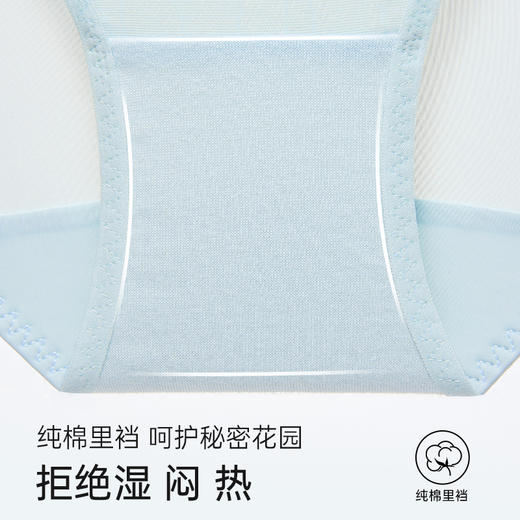 奶糖派时光机蕾丝配套内裤透气纯棉里裆性感纯欲法式女士三角裤 商品图2