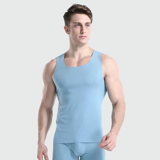 SCHIESSER德国舒雅男士超细莫代尔圆领随型裁背心95/0347V 商品图6