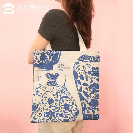 青花瓷系列帆布包 商品图6