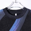 T4187夏季高级感新款男士美式满天星缠肩蟒蛇印花圆领短袖T恤时尚潮 商品缩略图2