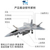 【中航工业官方正品 长春航展、九三阅兵纪念品】 特尔博-1:48歼20隐形战斗机飞机模型丨合金仿真军事模型丨收藏精品丨送礼佳品丨家居摆件 商品缩略图1