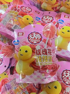 雅客玫瑰花棒棒糖56g   6921292770775