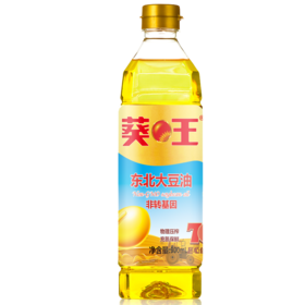 【中国农垦】葵王非转基因大豆油900ml