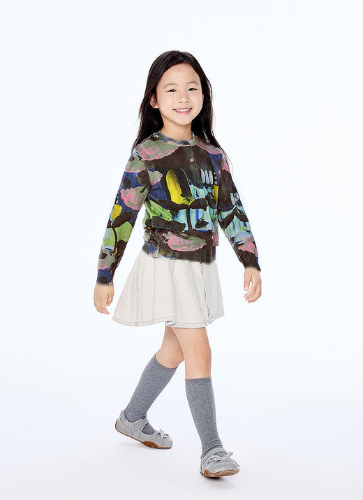 Jnby  25年秋款  短款开襟针织衫  1P7310230 商品图5