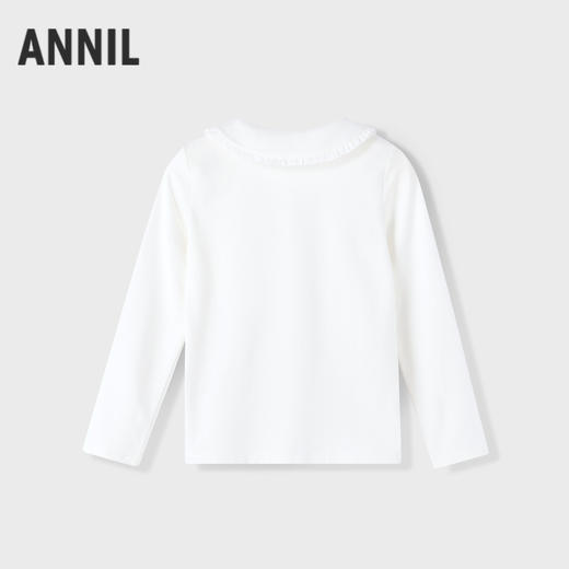 女童翻领长袖上衣秋季新款安奈儿童装EG531611 商品图1