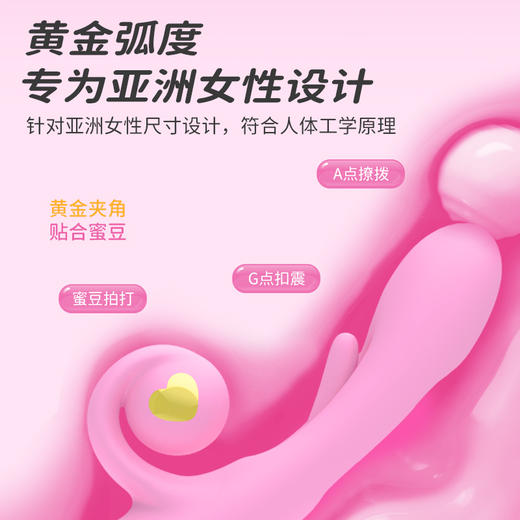 【内抠g点】YHNB 小豆芽镂空棒震动棒小炮机扣动 商品图3