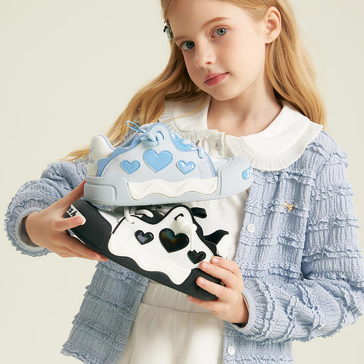 笛莎Deesha 女童童鞋2025秋季新款时尚耐磨低帮运动鞋 商品图6