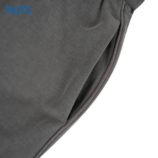 NUTS商场同款夏季纯色简约气质时尚百搭系带休闲长裤422071049A 商品图3