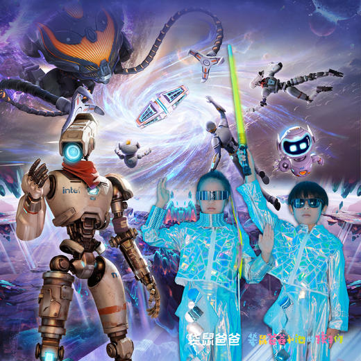 【袋鼠爸爸独宠首发 |太空奥德赛XR体验票】坐标西影厂，引入AI交互玩法，带来8K视觉交互体验。科幻剧情穿越2099年，人类基地面临存亡危机，游戏者化身勇士与机器人T11和OB08共同阻止外来者入侵。 商品图0