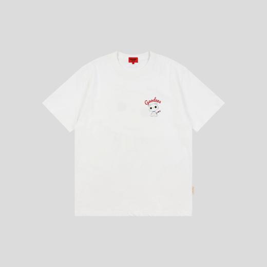 GOODBAI GOODEES 机器小猫logo做旧图案印花oversize短袖T恤 商品图2
