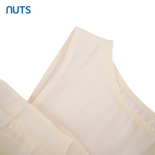 NUTS商场同款夏季设计感小众气质露肩短袖套头衬衫423011082 商品图2