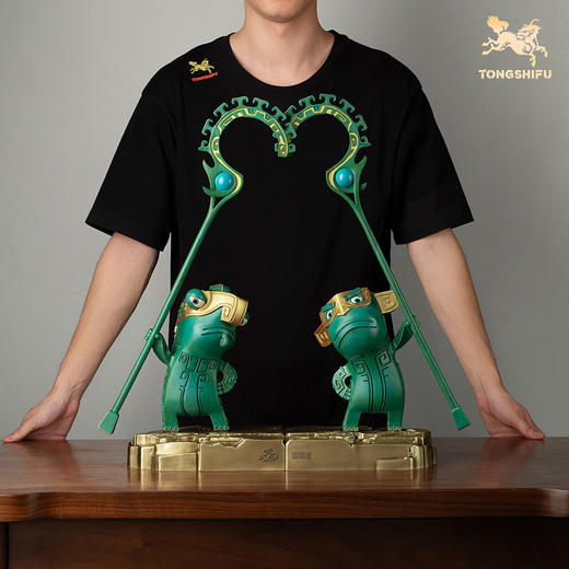 铜师傅 正版授权《哪吒之魔童闹海》 结界兽（特大号） 潮玩铜摆件 哪吒周边 商品图4