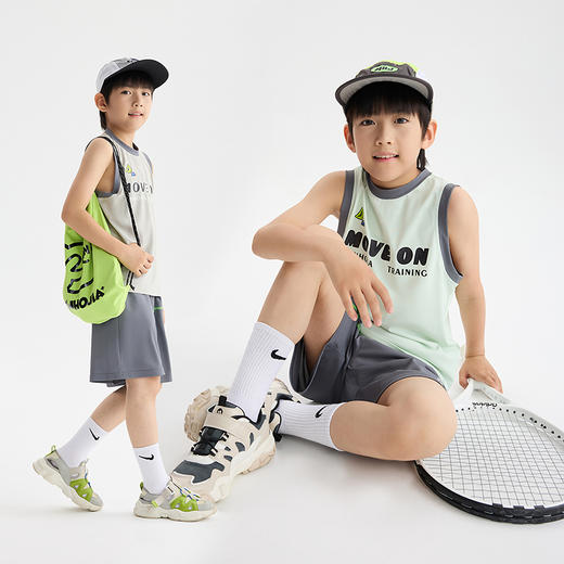 漫画家【速干背心套装】夏日凉感速干透气运动背心套装 商品图3